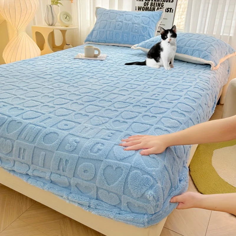 Luxury Velvet Sheets - Hearts